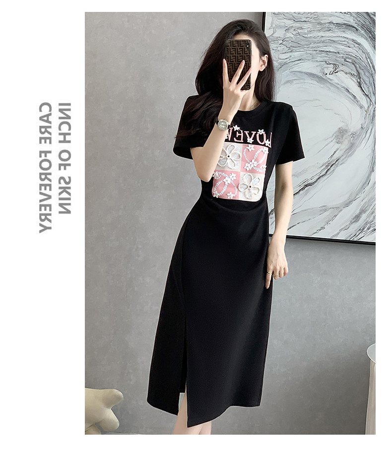 B2066 1190K ÁO THUN NỮ DONREIC DÀI QUÁ GỐI NGẮN TAY MÙA HÈ THỜI TRANG NỮ G04 SẢN PHẨM MỚI