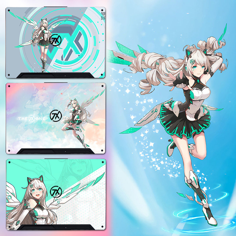 SUSTech Day Selection 3 Computer Protective Film 2 Generations 15 6 Inch Secondary Meta Cartoon Flight Fortress 9 8 Generations Pen Electric Film FX506 Housing Sleeve 7 Protective Film 6plus Full Set FX95G Decoration