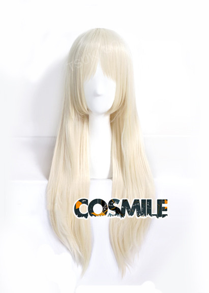GZIRUE Nagito Komaeda Perruque Cheveux Droite Ondul/ée Cosplay Costume Anime Jeu Halloween F/ête Wigs