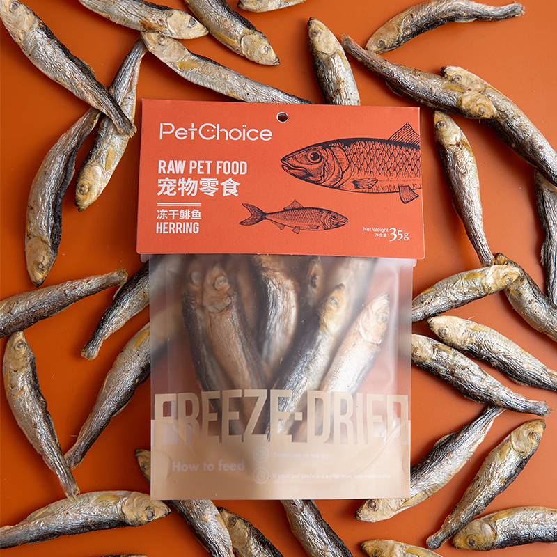 PetChoice宠物零食冻干黄金鲱鱼小鱼干