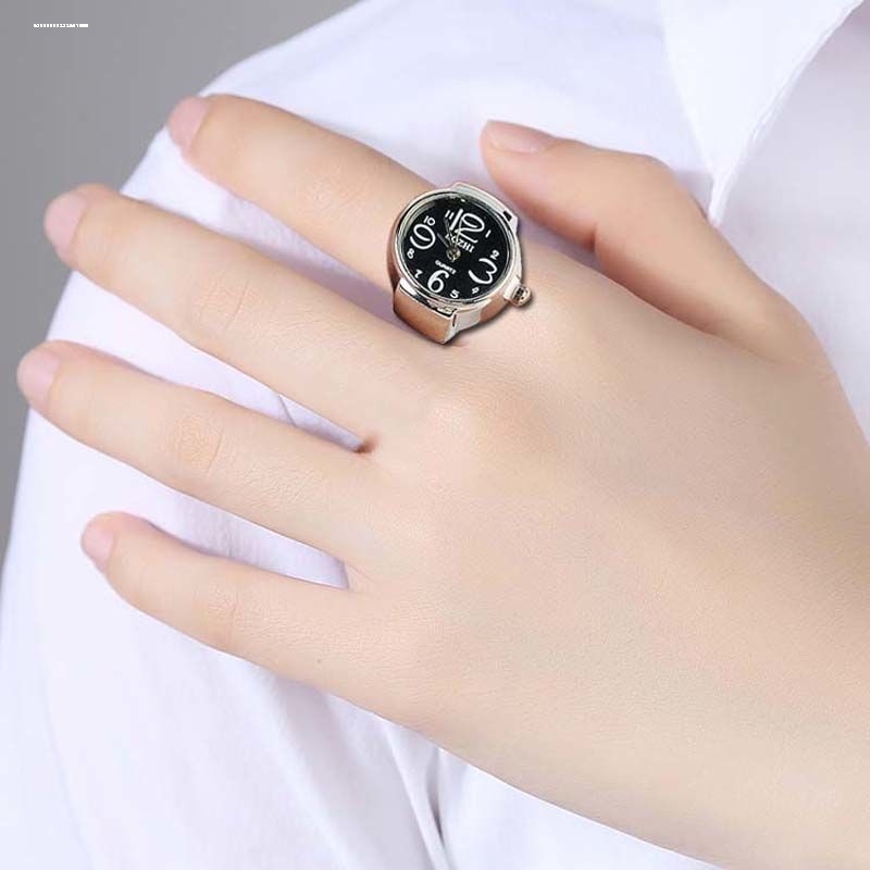 Electronic Watch Mini Finger Watch Gold Niche Watch Can Tell Time Real Watch Ring Watch Super Small Trendy Electronic Watch Mini Finger Watch Gold Niche Watch Can Tell Time Real Watch Ring Watch Super Small Trendy