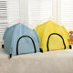 tent-type pet nest ສີ່ມຸມໃຫມ່ tent summer breathable ແລະເຢັນ tent pet ທົ່ວໄປອຸປະກອນສັດລ້ຽງສໍາລັບແມວແລະຫມາ