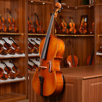 C08 Refined antique hand-carved professional performance cello
