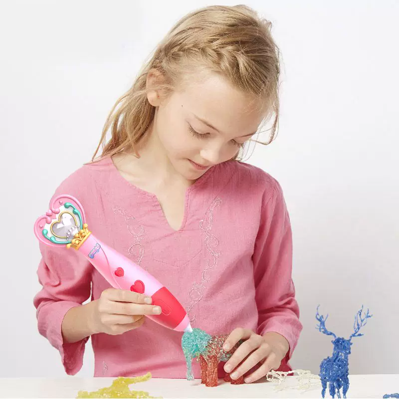 Детская трехмерная кисть, набор, игрушка для школьников, 3D, граффити