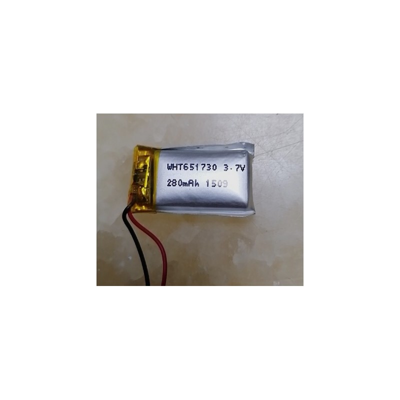 3.7V Polymer Lithium Battery 651730 350Mah Card-Insertable Audio Player Gps Navigator 3-Wire A-Grade Product