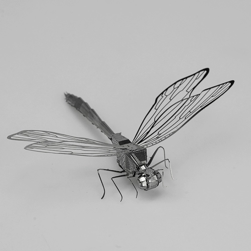 Металлическая головоломка для школьников, настольная интеллектуальная игрушка, DIY, стрекоза, подарок на день рождения