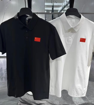 Anta Champion All-Weather Series National Flag Edition Men's Summer Ice Skin Iii Business T-Shirt Short Sleeve Polo Shirt 152530101