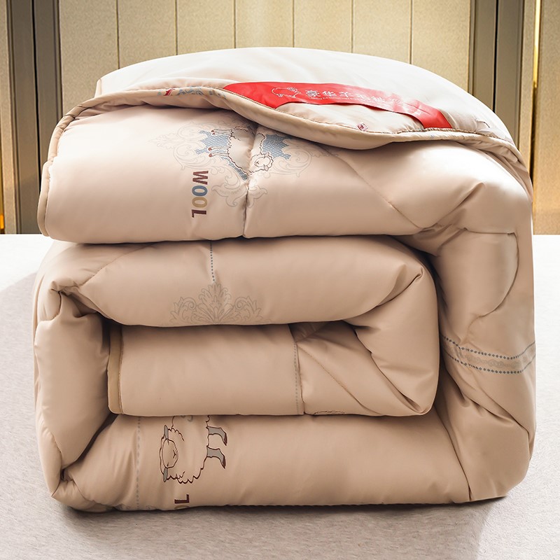 Wool quilted winter by winter thickened warm cotton quilted by single double autumn Winter by core Quilt Core Quarters