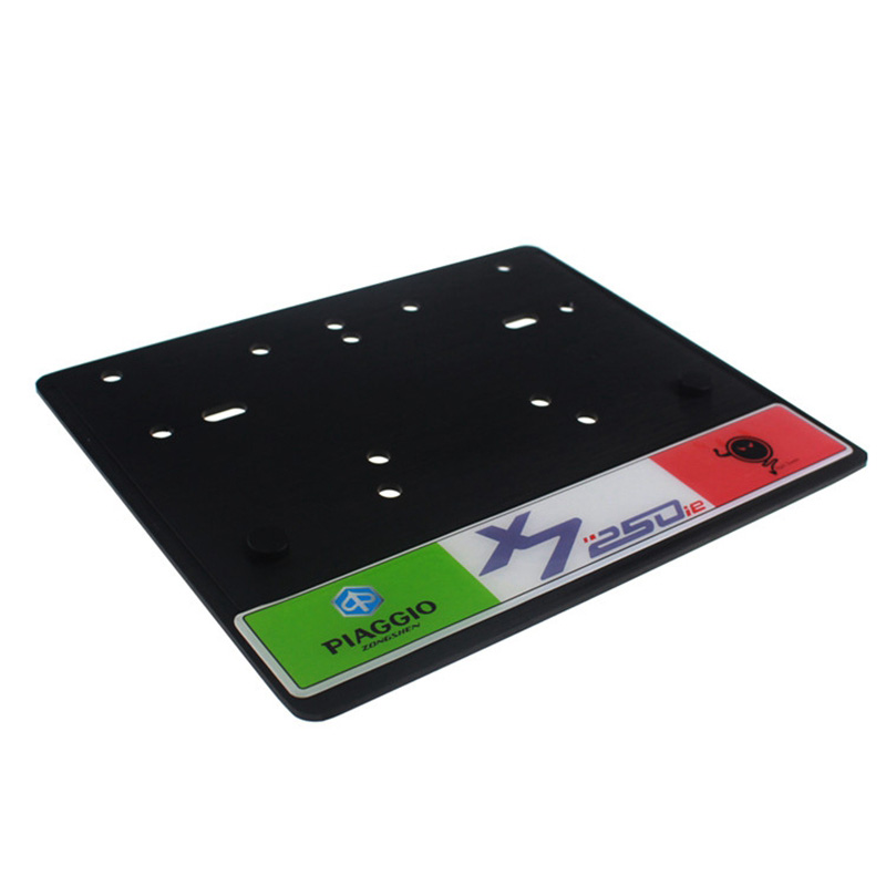 Suitable for biyajiu X7 skateboard license plate frame BYQ250T license plate frame locomotive license plate x7