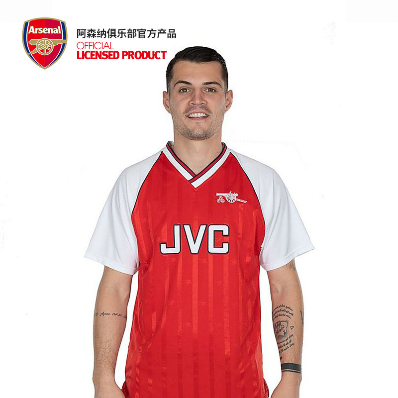 (Official website)Arsenal Arsenal Arsenal flagship store 88-89 season replica version of the home jersey