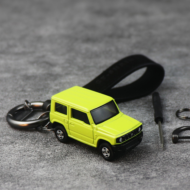 Genuine Authorized Suzuki Jimny Car Key Alloy Model Keychain Pendant Jimny Car Key Pendant