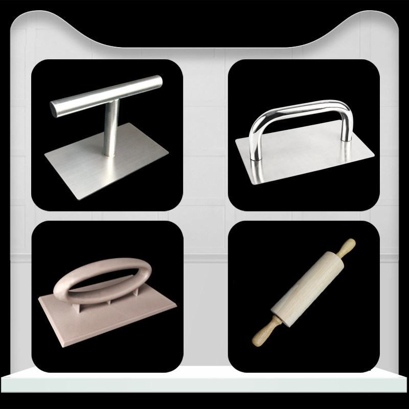 Colli Colla Pasta Flatten Compaction Rolling tool Shaping Press plate Handmade Home Making a full set of mold stainless steel solid wood-Taobao