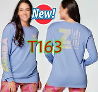 T163 светлые пурпурные длинные рукава