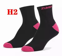 Розовые гольфы, средней длины