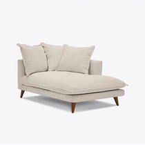 Italian light luxury small apartment chaise longue chair bedroom lazy sofa living room hotel chaise longue lounge sofa bed and breakfast