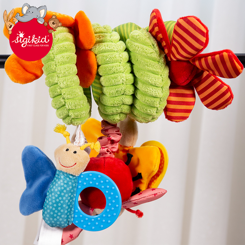 German sigikid baby rover lounge hanging toy butterfly suspended baby bedhead toy puzzle development