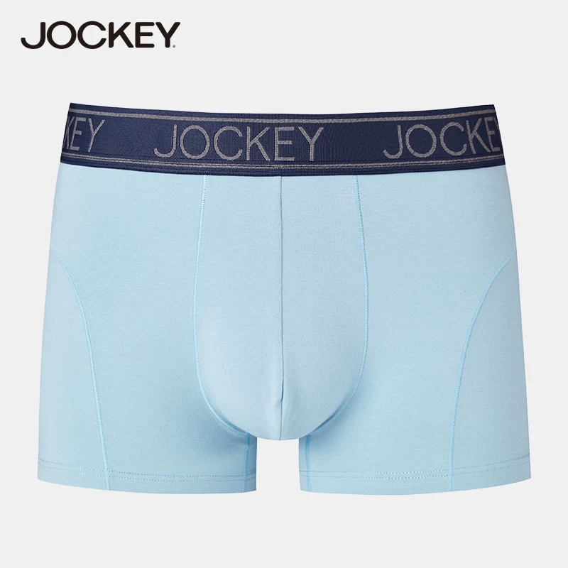 Мужские трусы JOCKEY из хлопка с микро-окном, дышащие, сухие и освежающие, молодые, брюки с четырех углов, прямой угол, мужские трусы