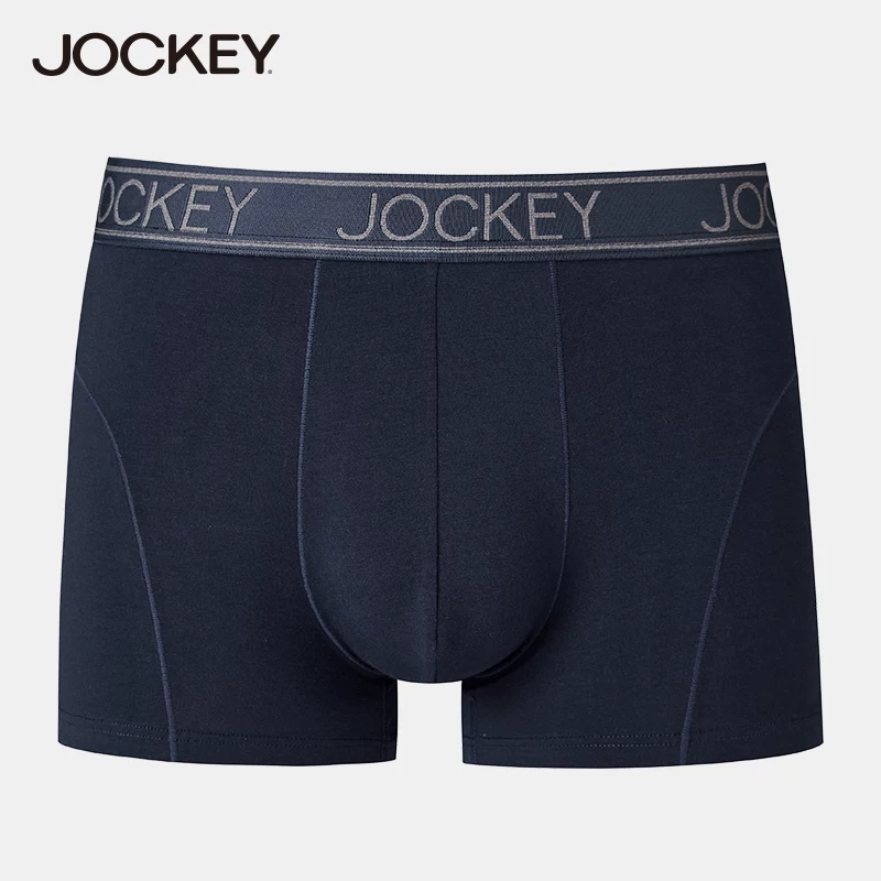 Мужские трусы JOCKEY из хлопка с микро-окном, дышащие, сухие и освежающие, молодые, брюки с четырех углов, прямой угол, мужские трусы