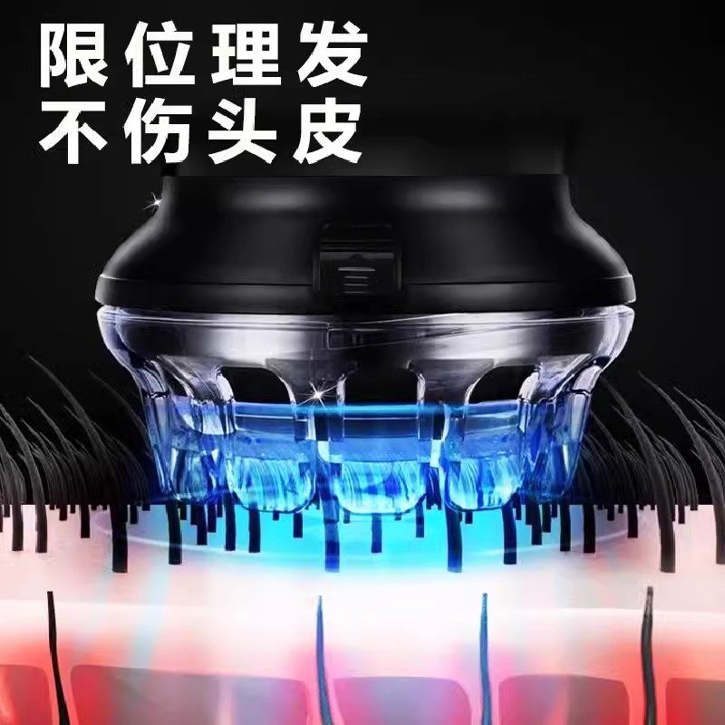 German Shaving Tool for Men, Self-Service Haircut, Shaving and Beard Trimming All-In-One Electric Ufo Shaver