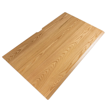 Solid wood desktop board log custom red oak table top ash wood beech walnut cherry wood whole sheet