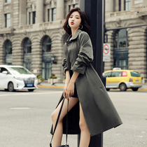 Ji Poetry Philosophy Windsuit Woman 2021 New Spring and Autumn Season of Long High-end Tooling Yinglun Wind Collection and Coat Jacket