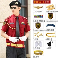 Короткие рукавы+импортированный золотой шелк-11