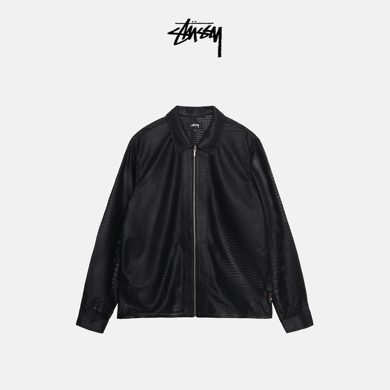 Stussy Hollow Eyelet Design Thin Jacket, Unisex
