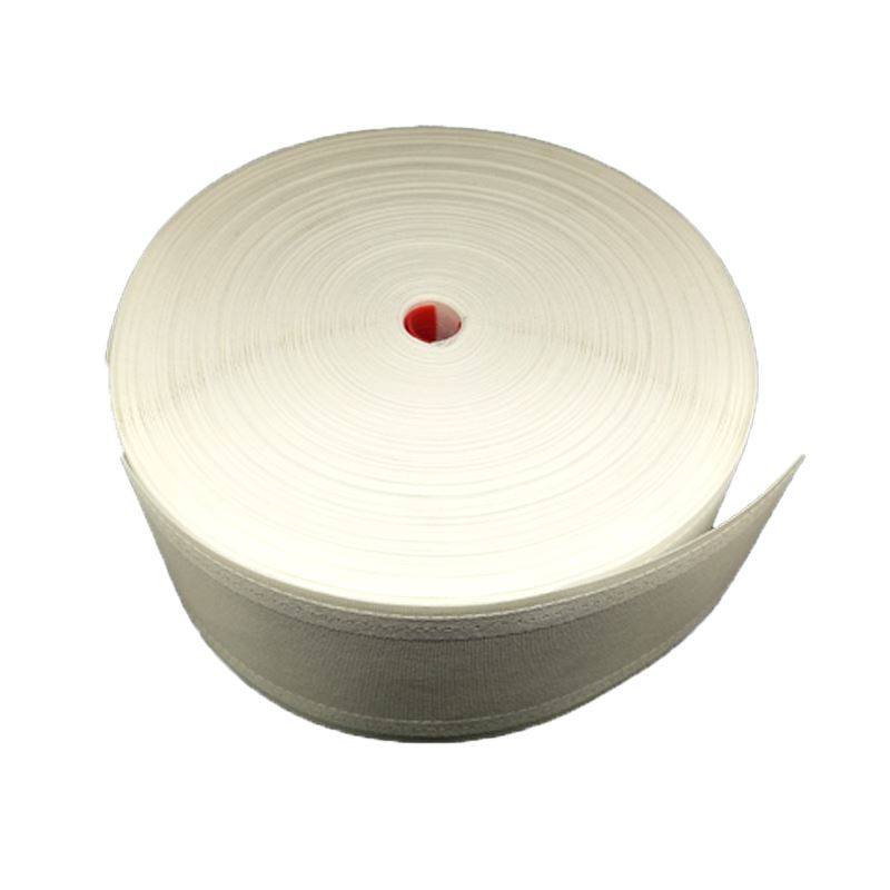 Curtain accessories have spun perforated white cloth with 10cm wide curtain high-fiber cotton cloth strip thickened washable white cloth 10 meters