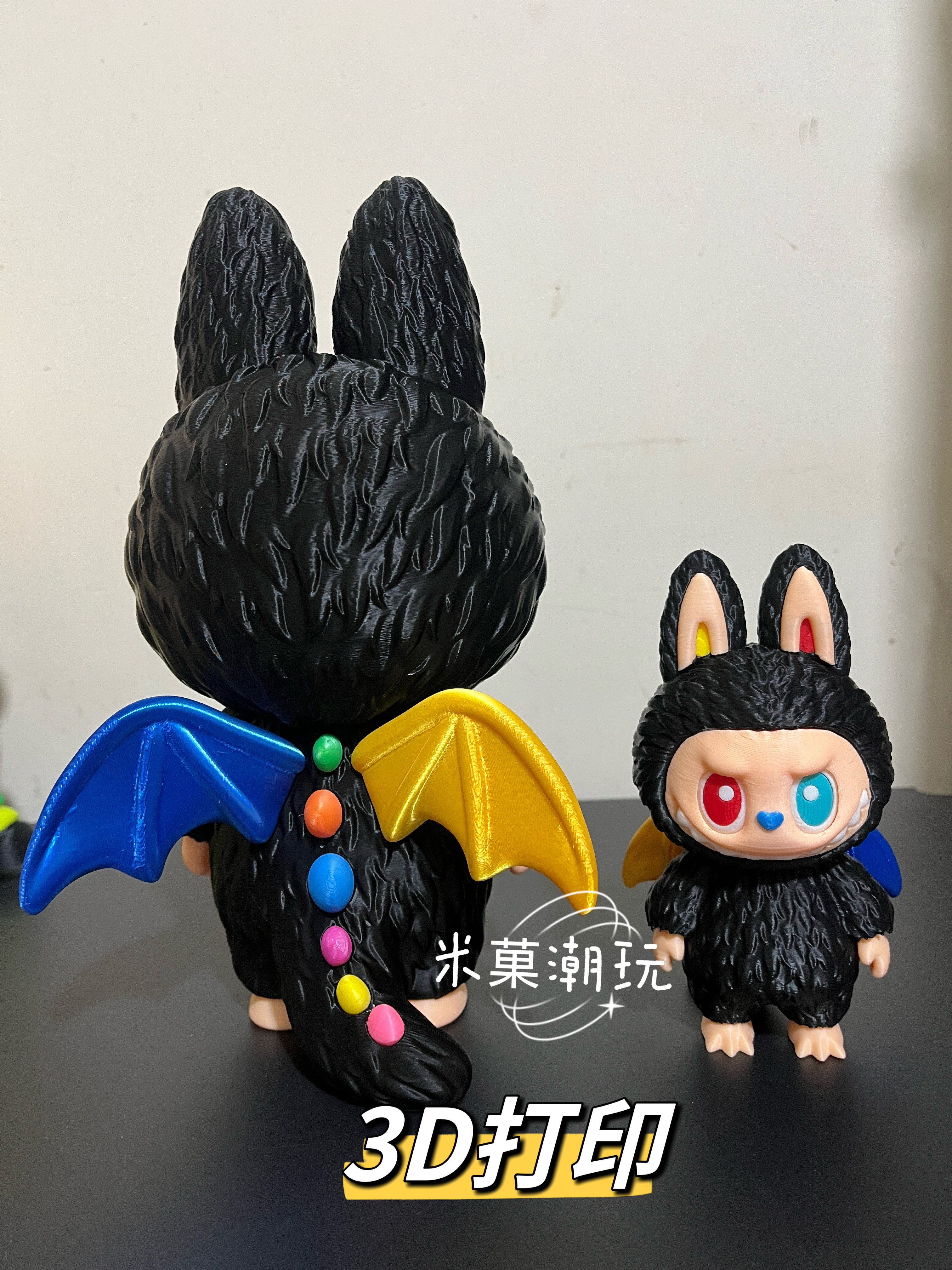 今天在游戏里摸了好久3D打印拉不zimomo十周年系列公仔_潮玩盲盒_淘宝游戏网
