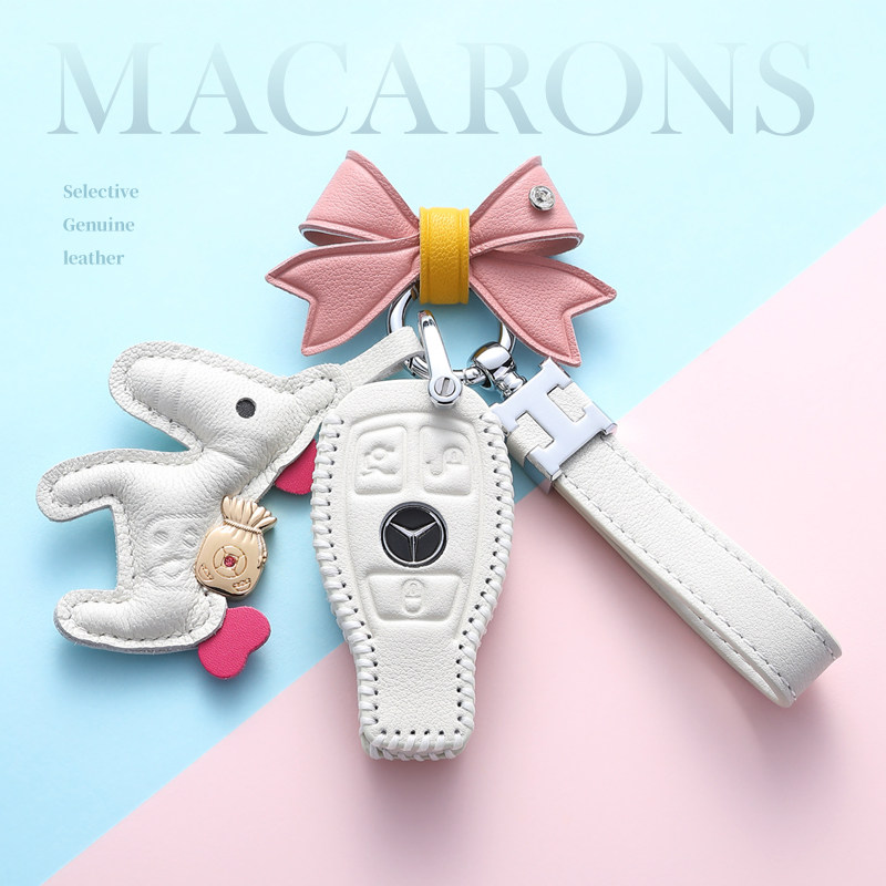 Suitable for Mercedes cla200 key cover gla220 upscale gle320glc300lglk260cls buckle wrap woman 