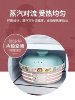 Midea Galanz Microwave Oven Ceramic Steamer Heating Multifunctional Steaming Bowl Lid for Home Use Rice Steaming Utensil