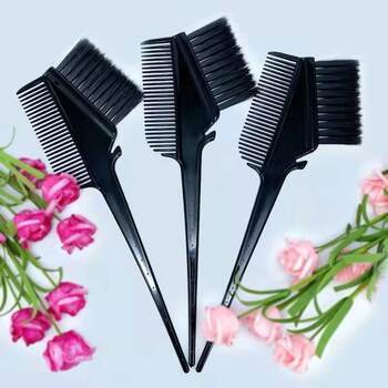Japanese Shiseido Hair Dye Cream Professional Hard-Bristle Comb Oil Treatment Tool Dyeing Comb for Hair Salon