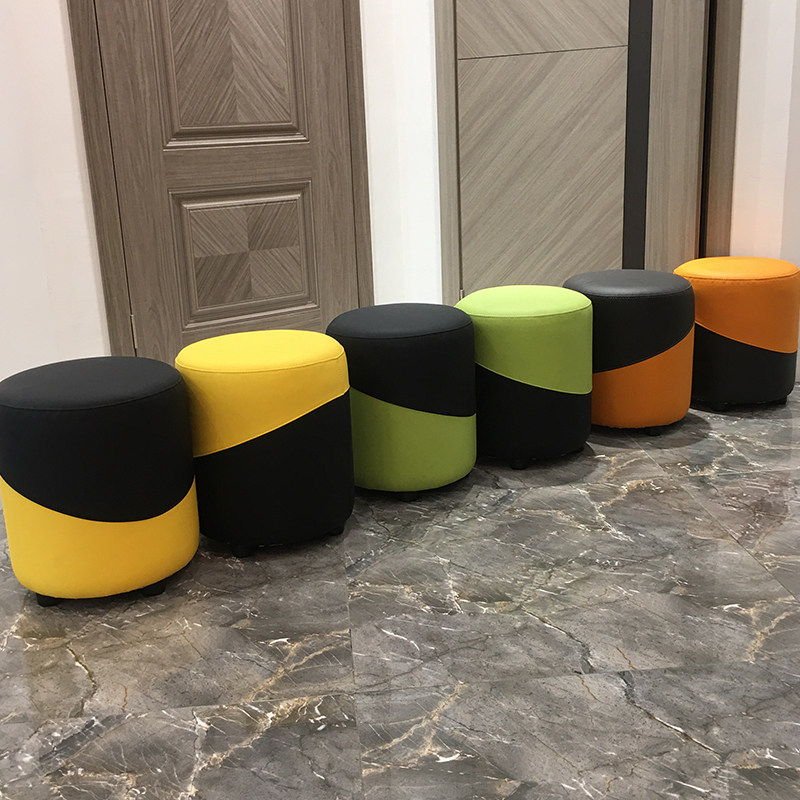Kindergarten Early Education Center Training Institution Hall Library Creative Leisure Office Sofa Mound Stool-Taobao