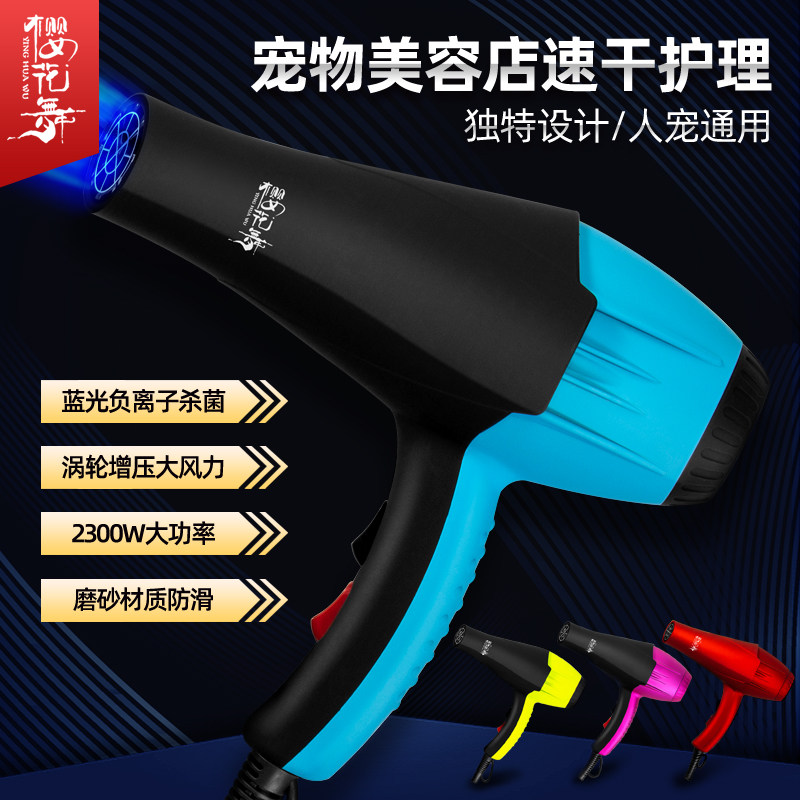 Pet Hair Dryer High Power Teddy Blow Water Machine Mute Blow-drying Machine Kitty pooch Bath Speed Dry Electric Blow