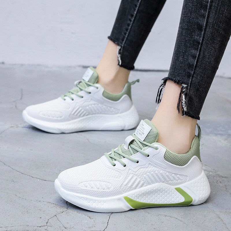 Old Beijing cloth shoes women's autumn fashion lightweight sports running shoes non-slip flat pregnant women's shoes small white shoes