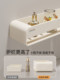 Finechi Cream Style Bathroom Shelf No-Drill Wall-Mounted Storage for Toilet, Washroom, and Sink