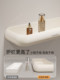 Finechi Bathroom Shelf, No-Drill Installation, Wall-Mounted for Toilet and Washbasin, Cream-Style Storage