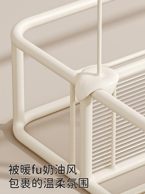 Finechi Bathroom Shelf Bathroom Wall-Mounted Niche Cosmetics Washbasin Wall Storage Rack