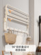 Finechi Towel Rack Bathroom Shelf Towel Holder No-Drill Space Aluminum Rack Toilet Bathroom Integrated