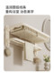 Finechi High-Quality Towel Rack for Bathroom, Toilet, and Shower, Storage Shelf, Towel Rack, Wall-Mounted, Space Aluminum