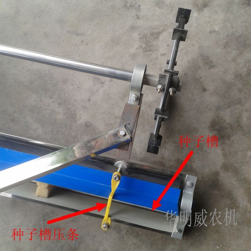 Small Aide Multifunction Adjustable Vegetable Seeder Leafy Vegetable cabbage and other Density Rapeseed push-type sower-Taobao