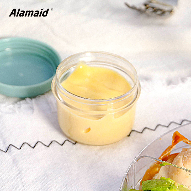 American Alamaid sauce kit Saucer Cup Dip box portable Seal Mini packed multi color with lid 60ml