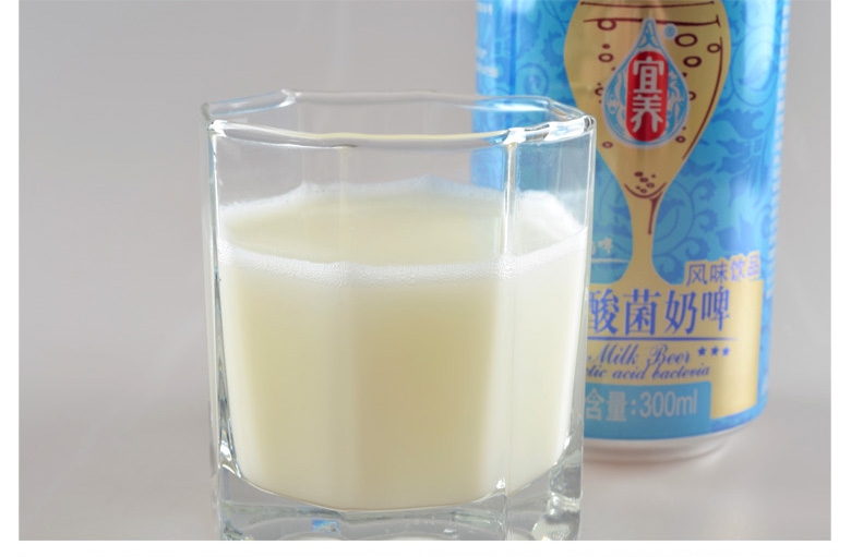 【宜养】乳酸菌奶啤啤酒300ml*6瓶