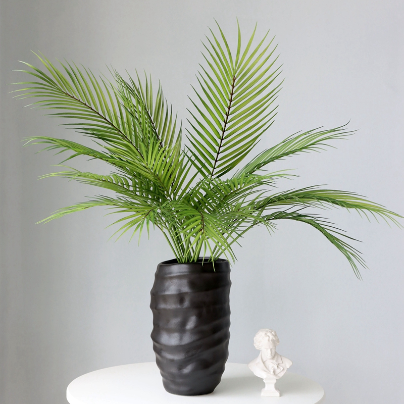 ins Nordic fake green plant Sanwei sunflower interior decoration simulation plant living room decoration landscaping fake flower photo props