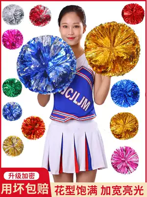 June 1 children's dance props hand flower dance with hand holding flower cheerleading team flower ball cheerleading team a pair of primary school students