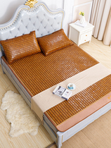 Mat bamboo sheet Summer bed baby can be used big bed Summer sleep naked summer Mahjong block Bamboo block old-fashioned mother and baby
