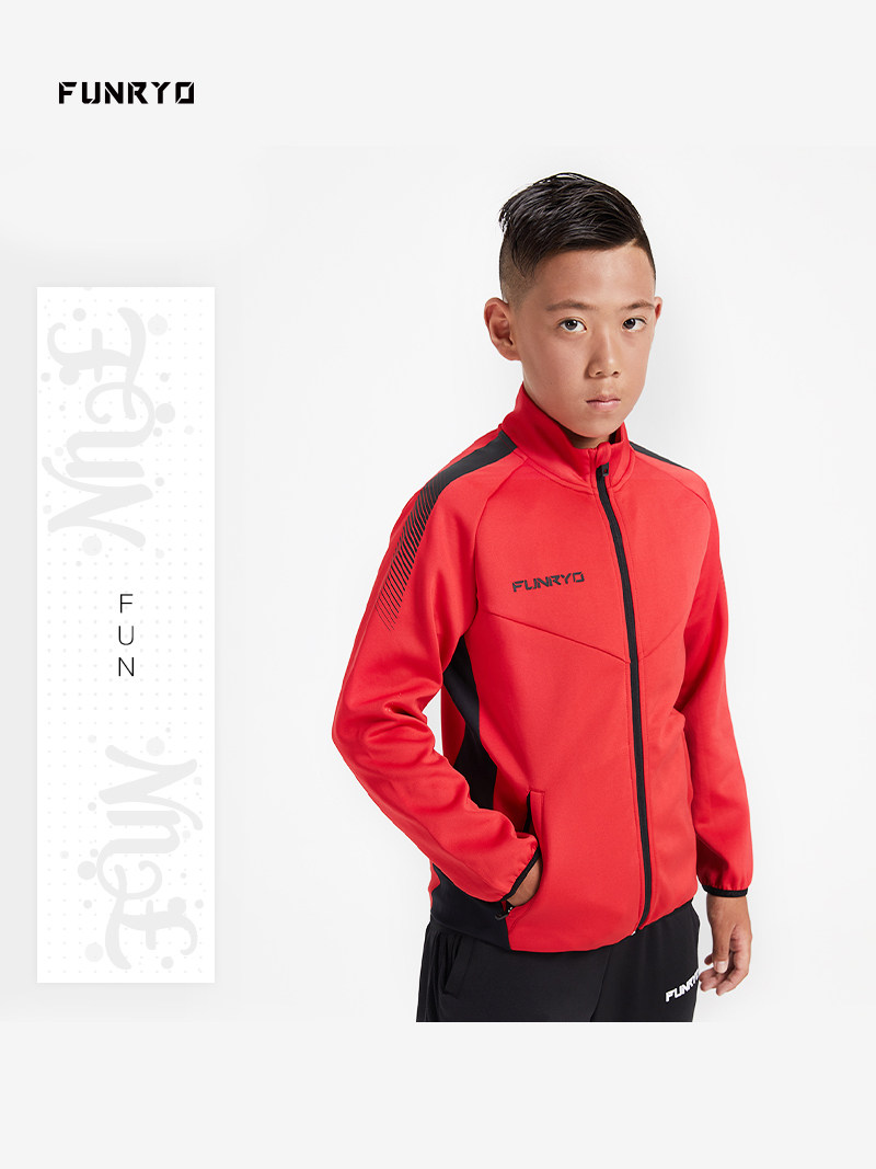 FUNRYO Bee sharp autumn jacket football outdoor breathable youth sports appearance jacket 1933204