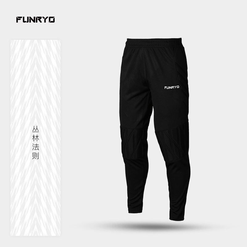 FUNRYO Bee Sharpened Training Sports Soccer Goalkeeper Pants Shorts Shorts Adult Teen 192430192420
