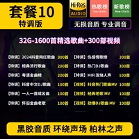Пакет десять 32 г специальных мелодий 100 раз качество звука [Отправить 1600 песен+300 видео]
