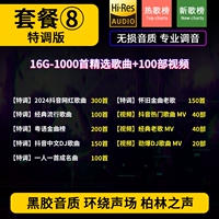 Пакет восемь 16G Specialties 100 раз качество звука [дайте 1000 песен +100 видео]